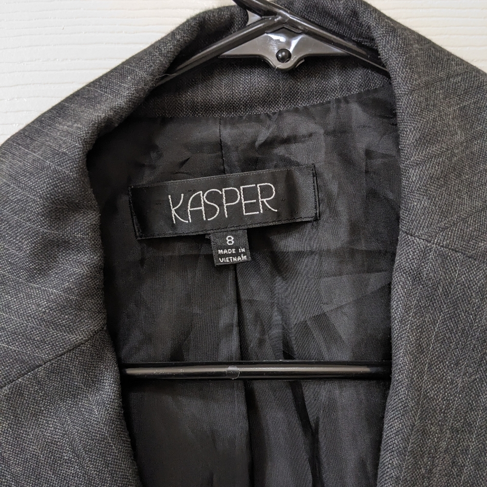 Size 8 Kasper Gray Blazer